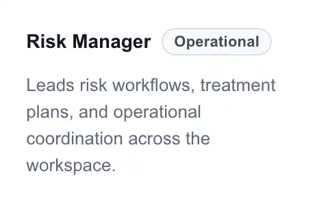 Guardzy risk manager role preview